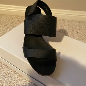 Pedro Garcia sandals. “Whisper”. Black pebble leather. New condition.